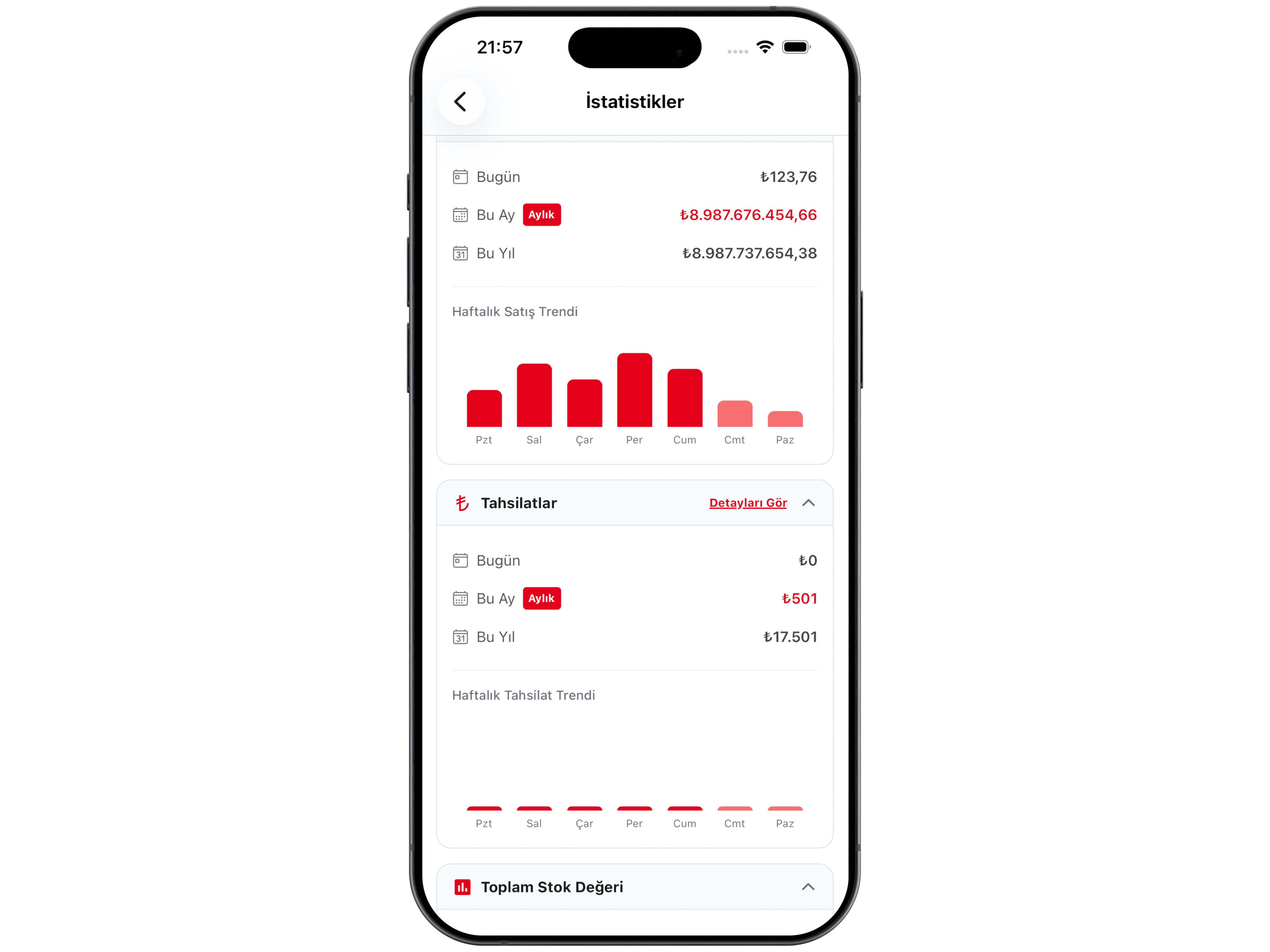 Stok Sayimi mobile